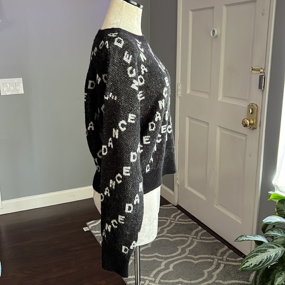 Wildfox Harlow Repeat Dance Logo Sweater - Picture 3 of 8